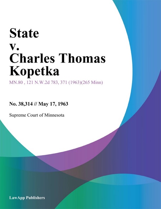 State v. Charles Thomas Kopetka