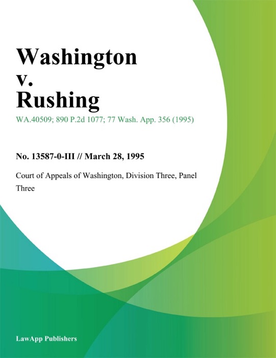 Washington v. Rushing