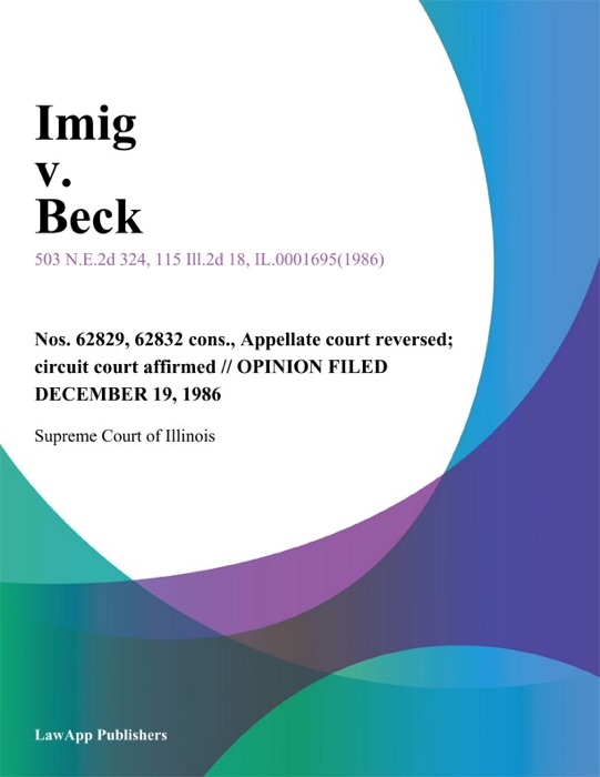 Imig v. Beck