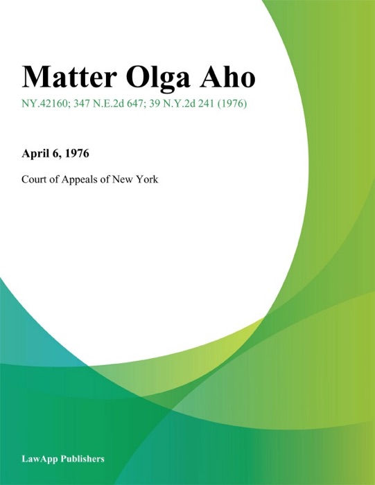 Matter Olga Aho