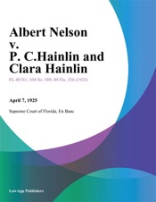 Download Albert Nelson v. P. C.Hainlin and Clara Hainlin