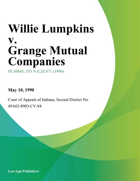 Willie Lumpkins v. Grange Mutual Companies