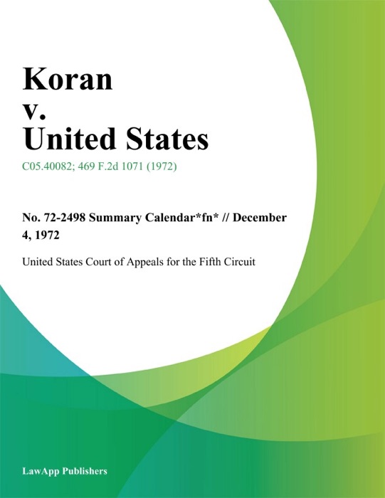 Koran v. United States