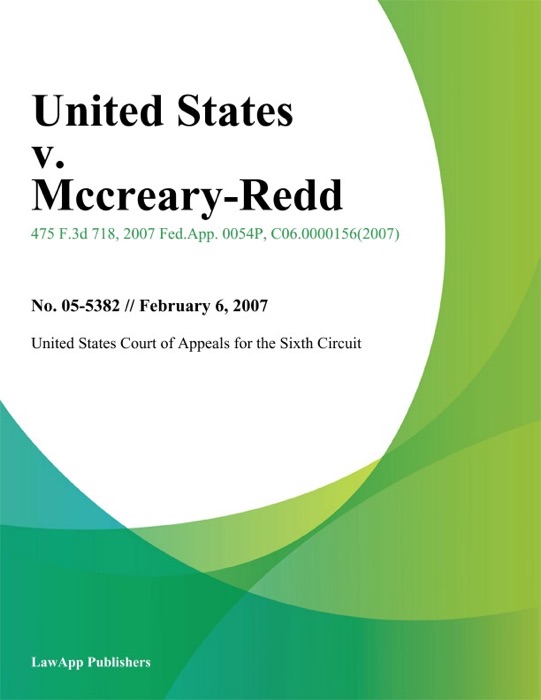United States v. Mccreary-Redd
