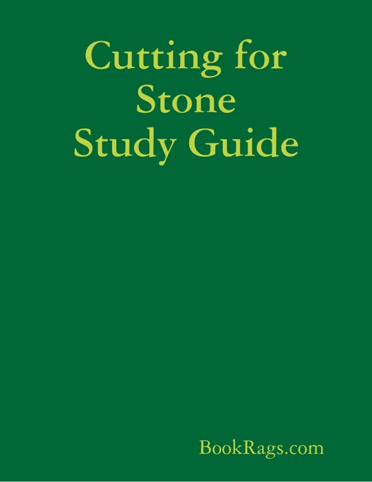 Cutting for Stone Study Guide