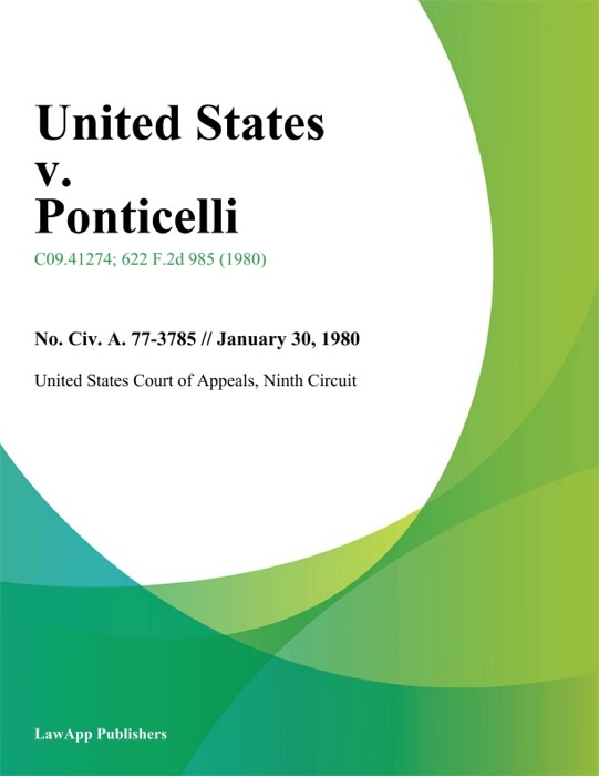 United States v. Ponticelli