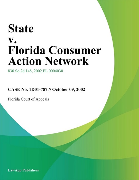 State v. Florida Consumer Action Network