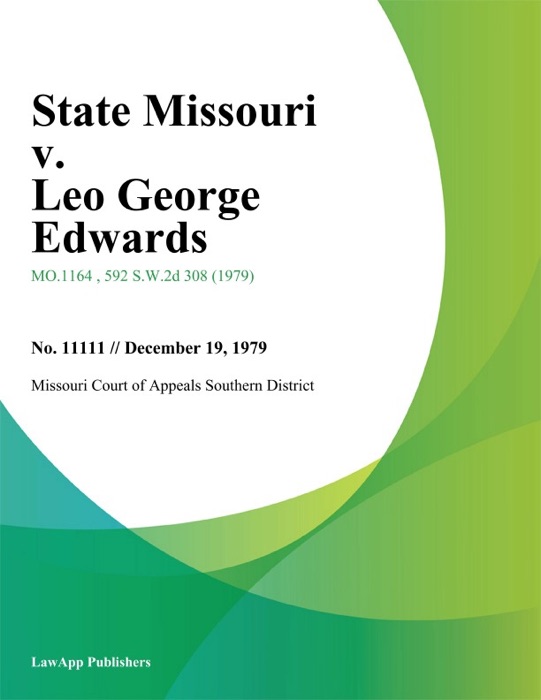 State Missouri v. Leo George Edwards