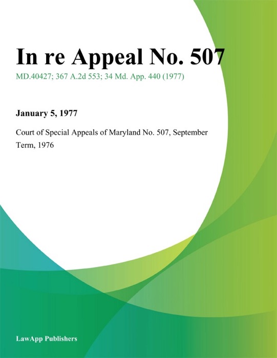 In re Appeal No. 507
