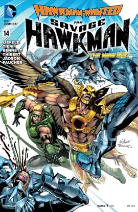 Read: The Book Savage Hawkman (2011- ) #14
