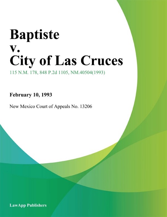 Baptiste v. City of Las Cruces