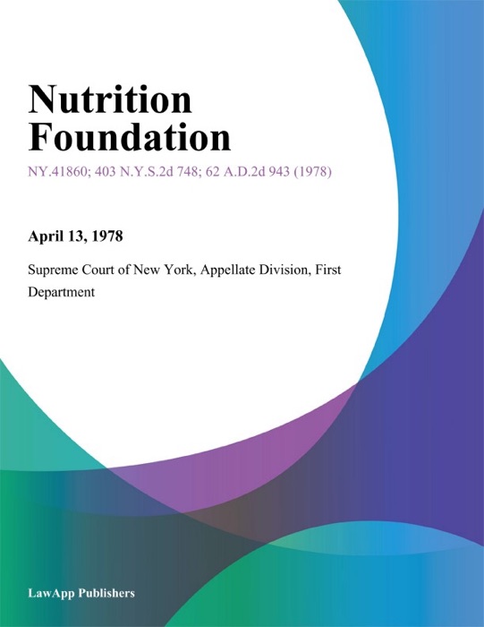 Nutrition Foundation