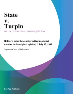 State v. Turpin by Supreme Court of Wisconsin
