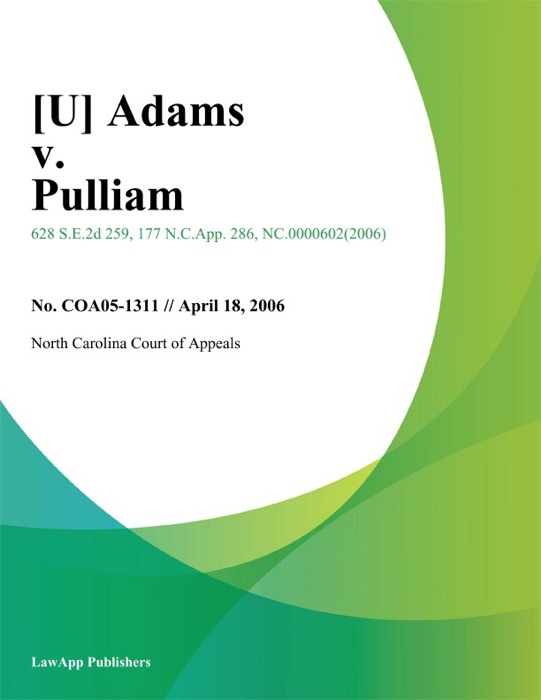 Adams v. Pulliam