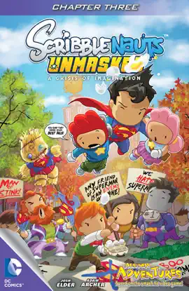 Read: Book Scribblenauts Unmasked: A Crisis of Imagination #3