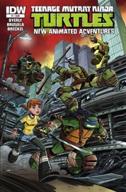 Teenage Mutant Ninja Turtles: New Animated Adventures #1 - Kenny Byerly & Dario Brizuela