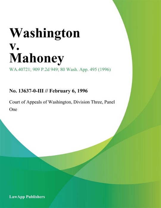 Washington v. Mahoney