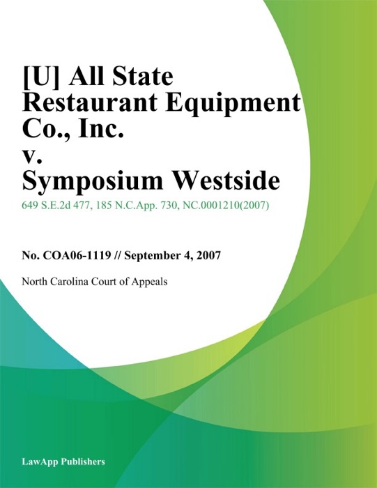 All State Restaurant Equipment Co.