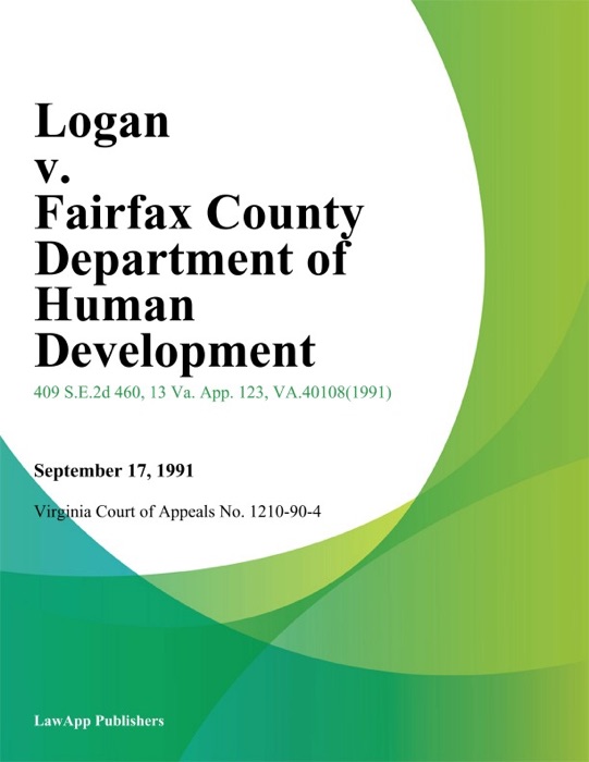 Logan V. Fairfax County Department Of Human Development