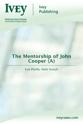 Read: The Mentorship of John Cooper Book (A)