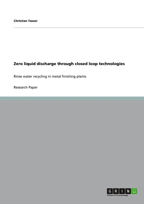 Zero liquid discharge through closed loop technologies