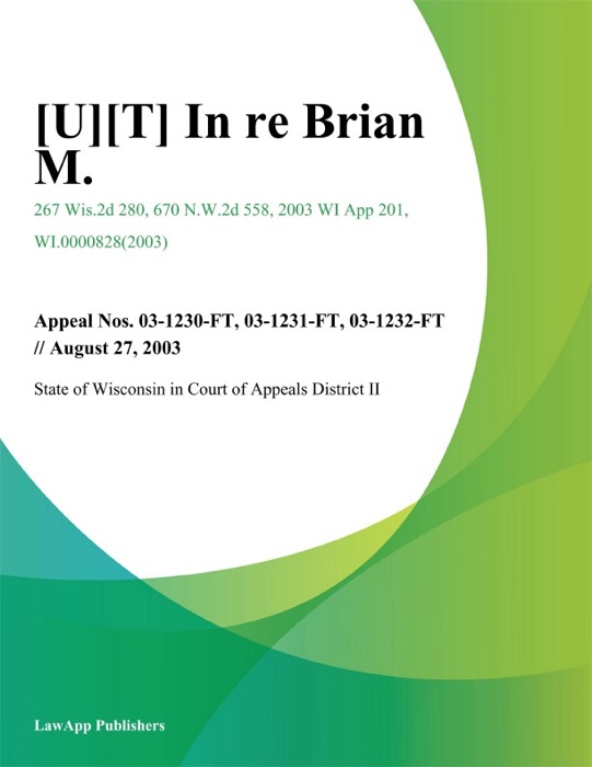 In Re Brian M.