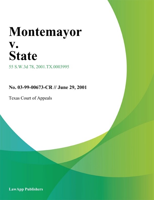 Montemayor V. State