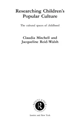 Read: Researching Children's Popular Culture Book