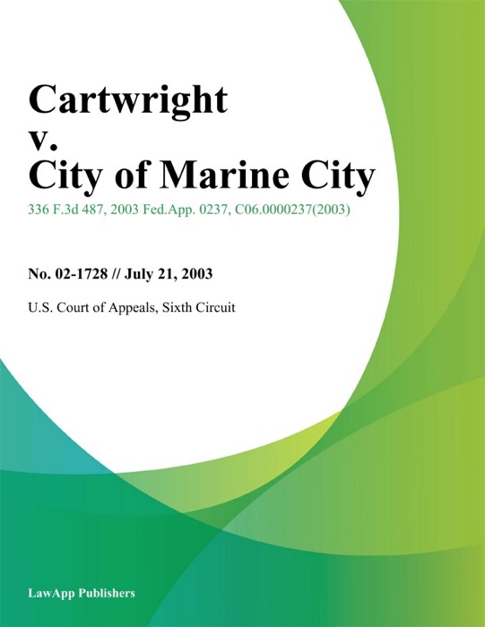 Cartwright V. City Of Marine City