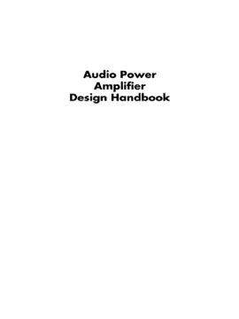 Read: Audio Power Amplifier Design Handbook (Enhanced Edition) Book