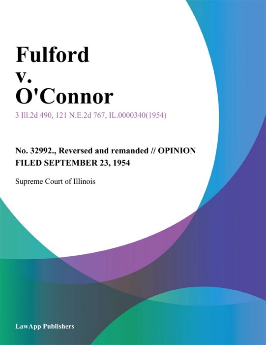 Fulford v. O'Connor