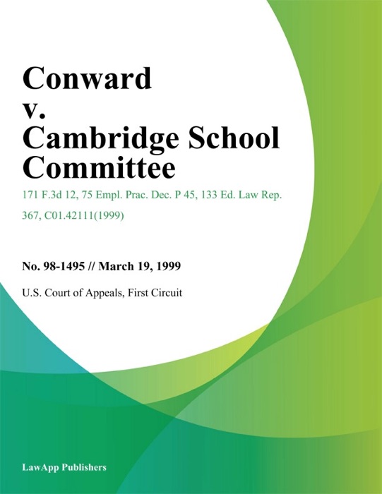 Conward v. Cambridge School Committee
