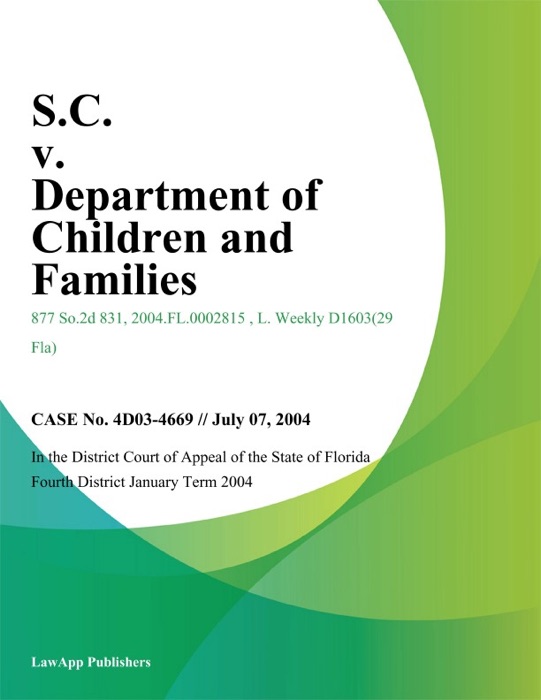 S.C. v. Department of Children and Families