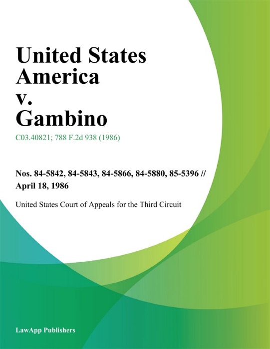 United States America v. Gambino