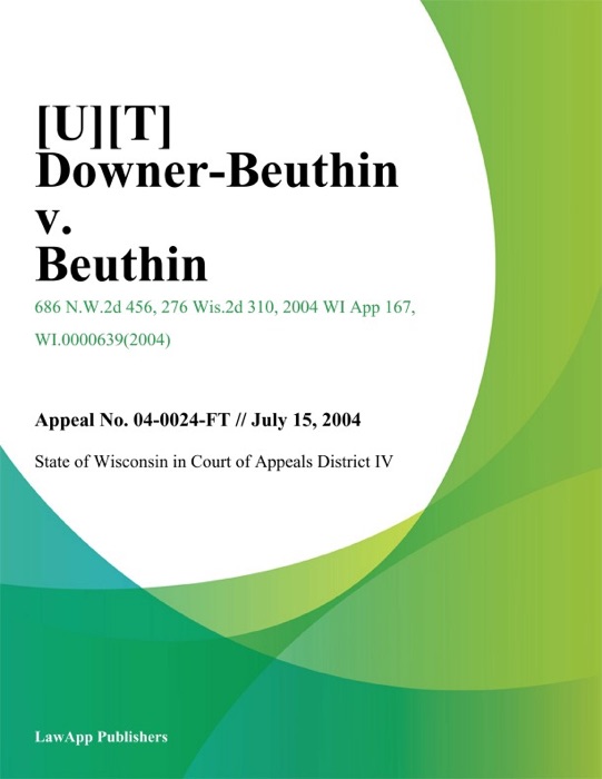 Downer-Beuthin v. Beuthin