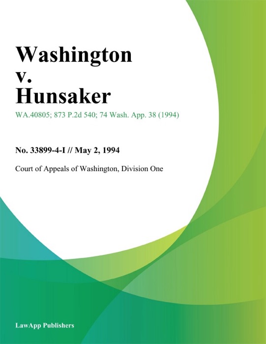 Washington V. Hunsaker