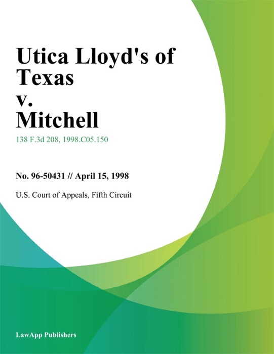 Utica Lloyds of Texas v. Mitchell