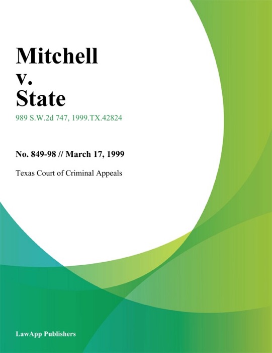Mitchell v. State