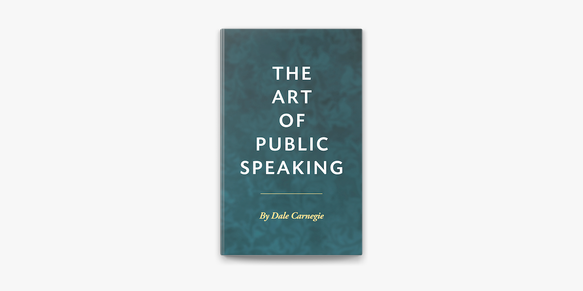 The Art of Public Speaking on Apple Books