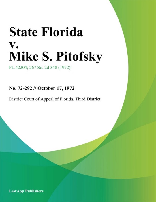 State Florida v. Mike S. Pitofsky