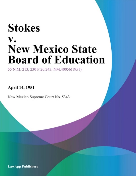 Stokes v. New Mexico State Board of Education