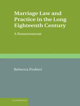 Read: Marriage Law and Practice Book in the Long Eighteenth Century