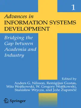 Read: Advances in Information Systems Development: Book