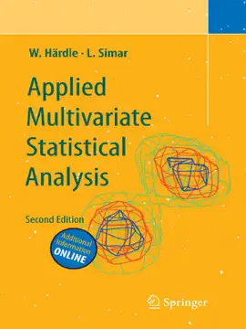 Read: Applied Book Multivariate Statistical Analysis