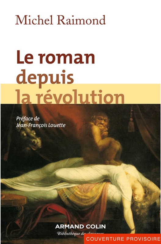 Le roman depuis la révolution