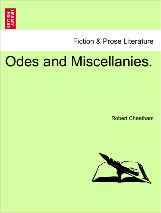 Odes and Miscellanies.