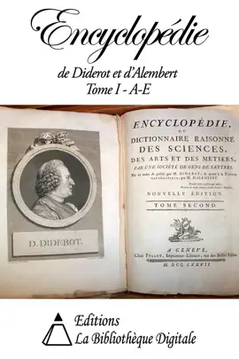 Read: Encyclopédie de Book Diderot et d'Alembert Tome I - A à E
