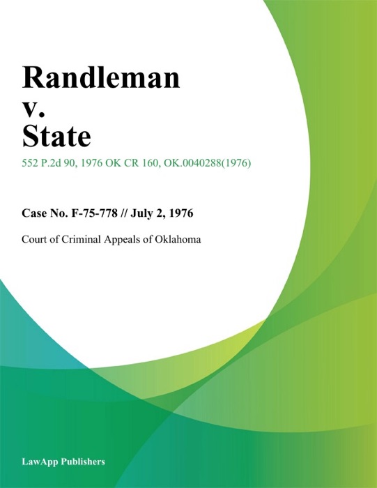 Randleman v. State