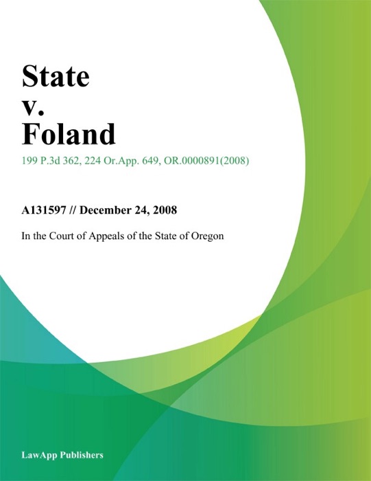 State v. Foland