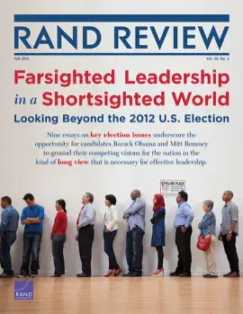 Read: RAND Review, Book Vol. 36, No. 2, Fall 2012